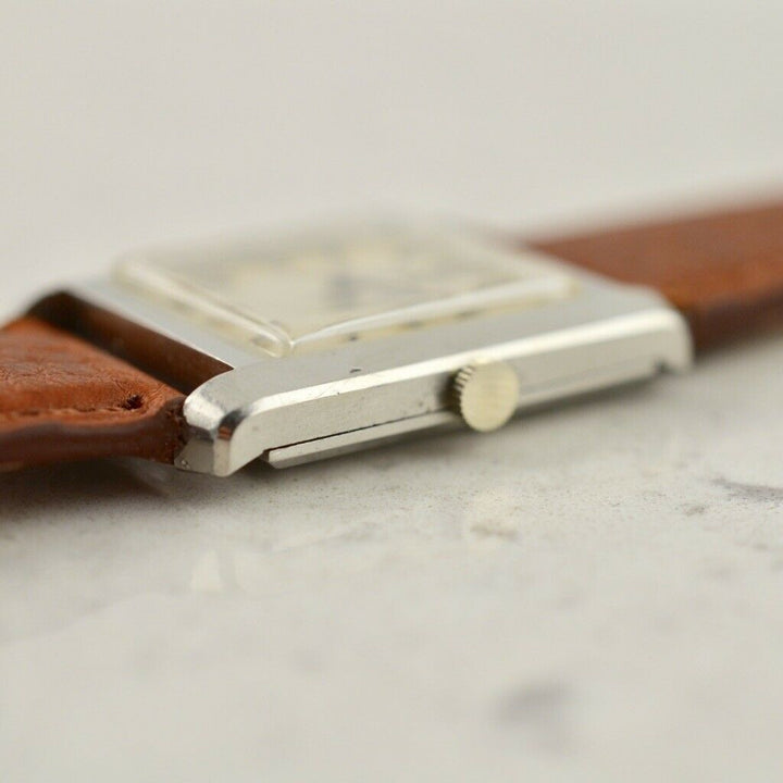 C.1959　ヴィンテージオメガ　自動式　タンク　オートマティック　腕時計　CAL.Ω570　型番3999-4SC　スチール製