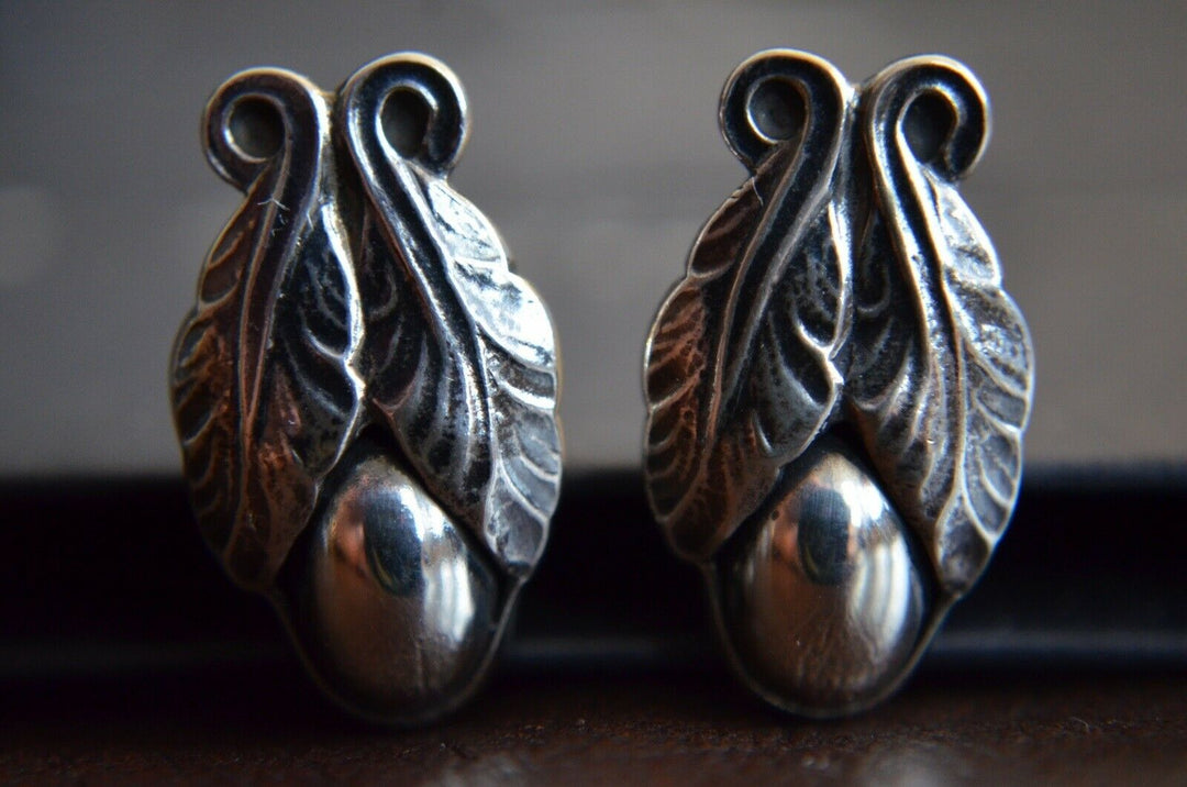 ジョージジェンセン(Georg Jensen)　シルバーイヤークリップ　2008年