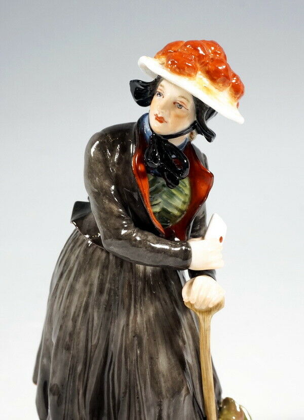 マイセン人形(MEISSEN)「バーデンの若い農民女性」