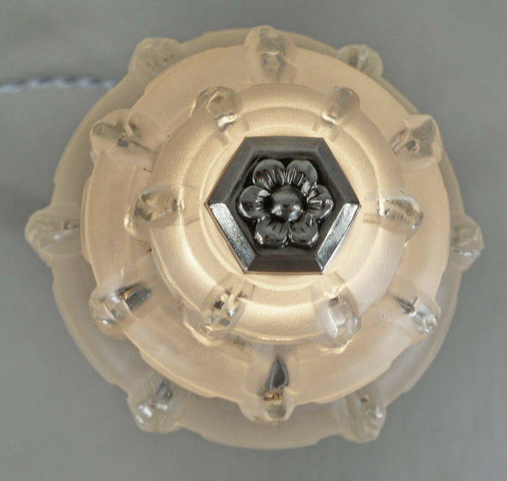 SABINO : large French 1930 art deco lamp ........... muller daum era 1925 France