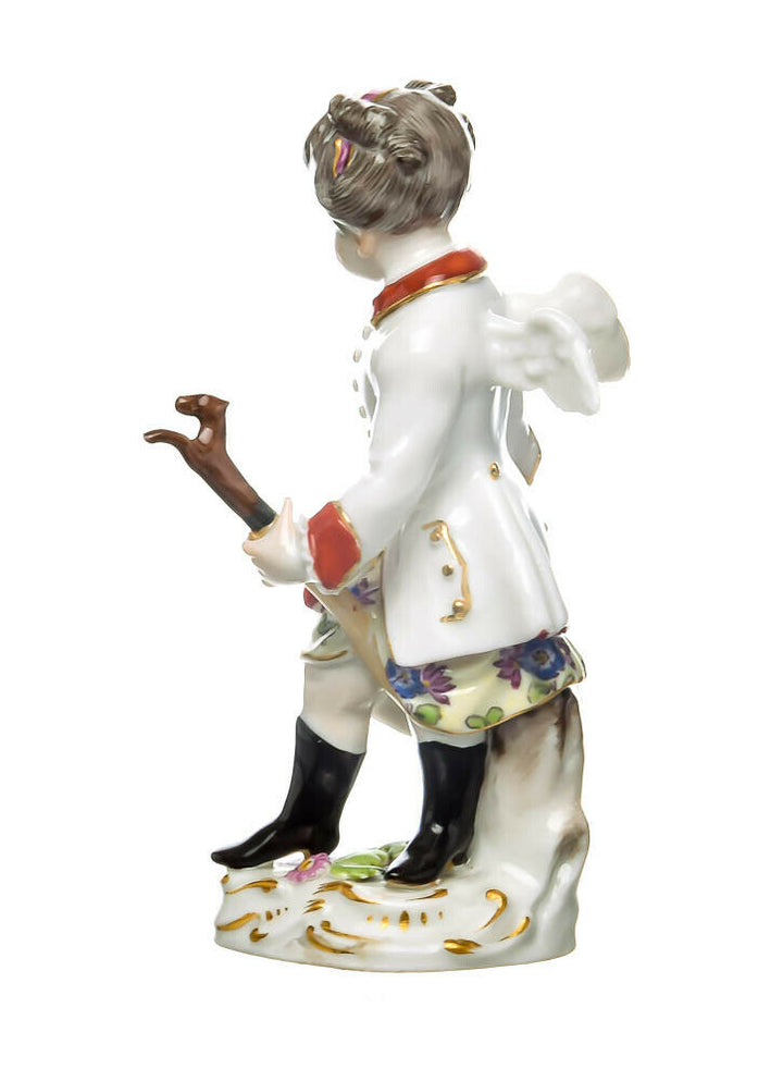 マイセン人形　将校に変装した小さなキュービッド　1850-1924