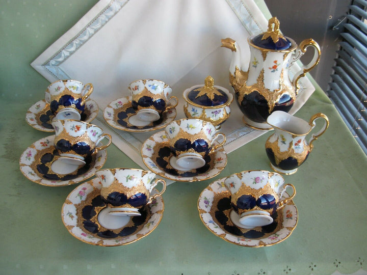 MEISSEN - ★Grone様 【古マイセン】フルコバルト 金彩 フラワーブーケコーヒーセット① s-l1600_3f5164e1-1922-4921-