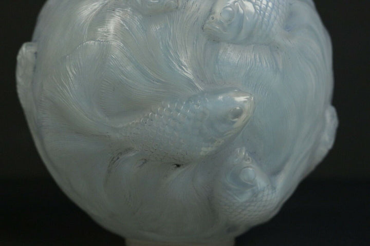 René Lalique: ""Formosa"" Opalescent Glass Vase-