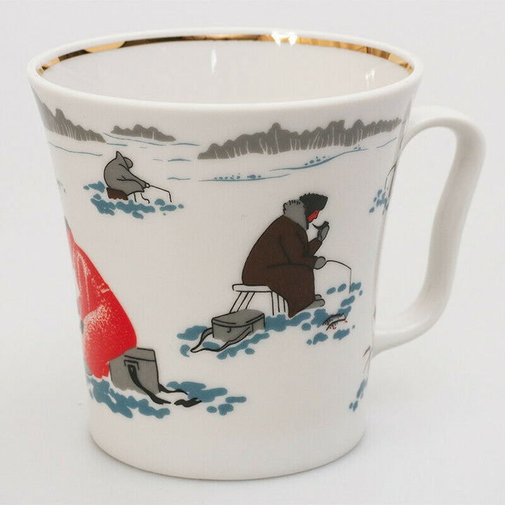 Imperial Porcelain Teacup & Saucer Lomonosov Mug LFZ No Scales! Fisherman Gift