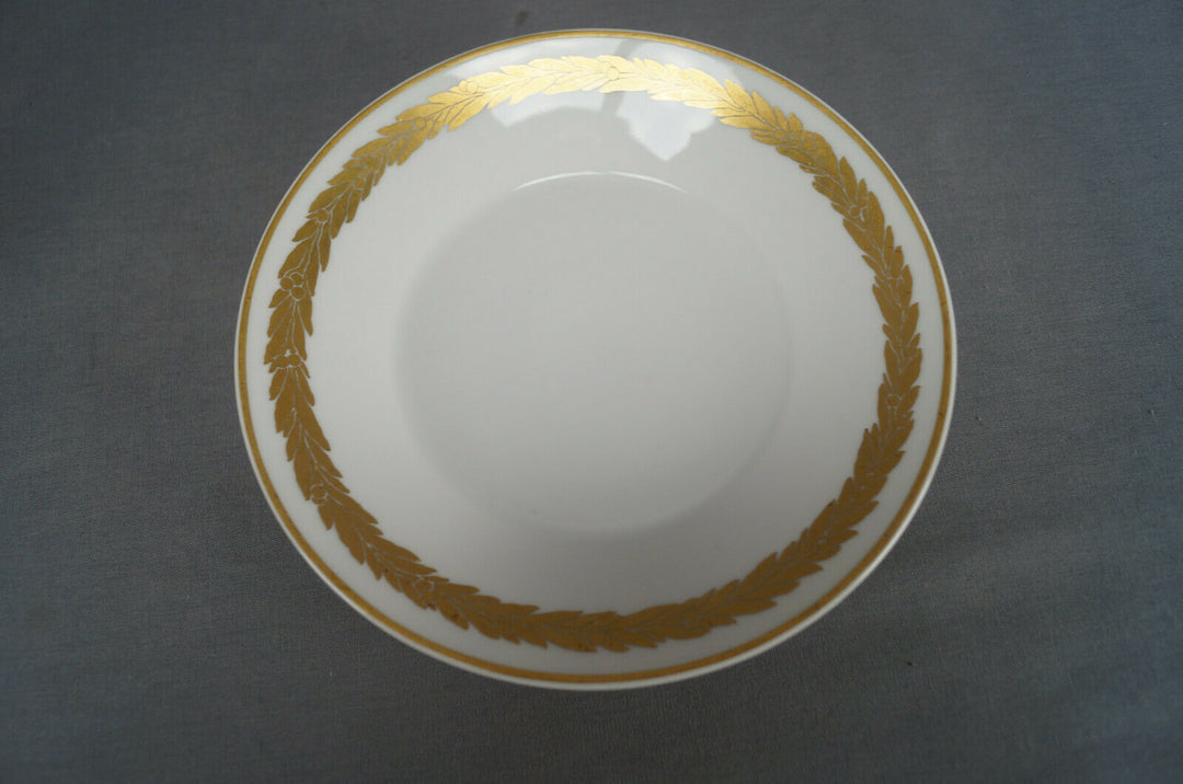 KPM Berlin Hand Painted WWI Wilhelm II Portrait Figural Wing Handle Cup & Saucer