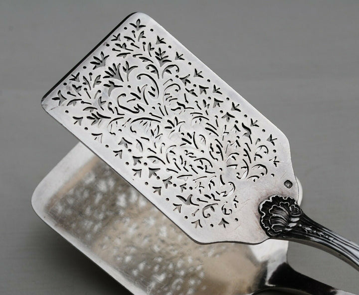 PUIFORCAT POMPADOUR PELLE A ASPERGES EN ARGENT MASSIF Sterling Silver Asparagus