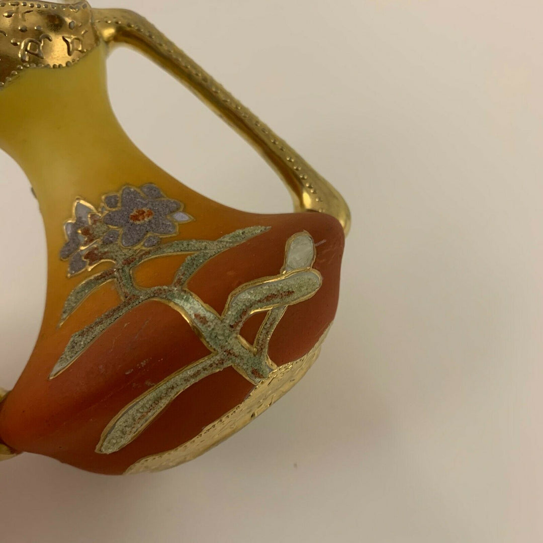 オールドノリタケ　コラレン　花瓶　1909年