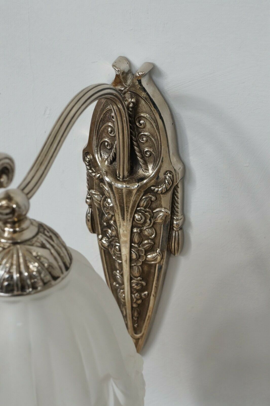 GILLES & DEGUÉ : pair of 1930 French art deco wall sconces ... muller era France
