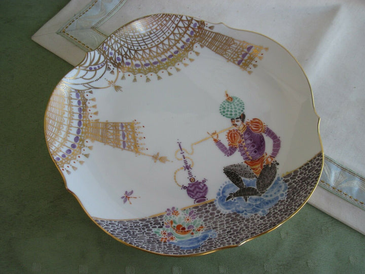 Schöner Meissen Kuchenteller in Dekor 1001 Nacht