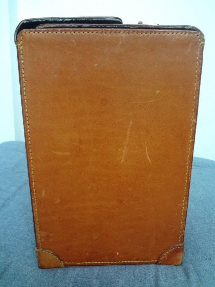 AUTH LOUIS VUITTON SPO Doctor Bag Travel Case Hand Bag Caramel Nomade