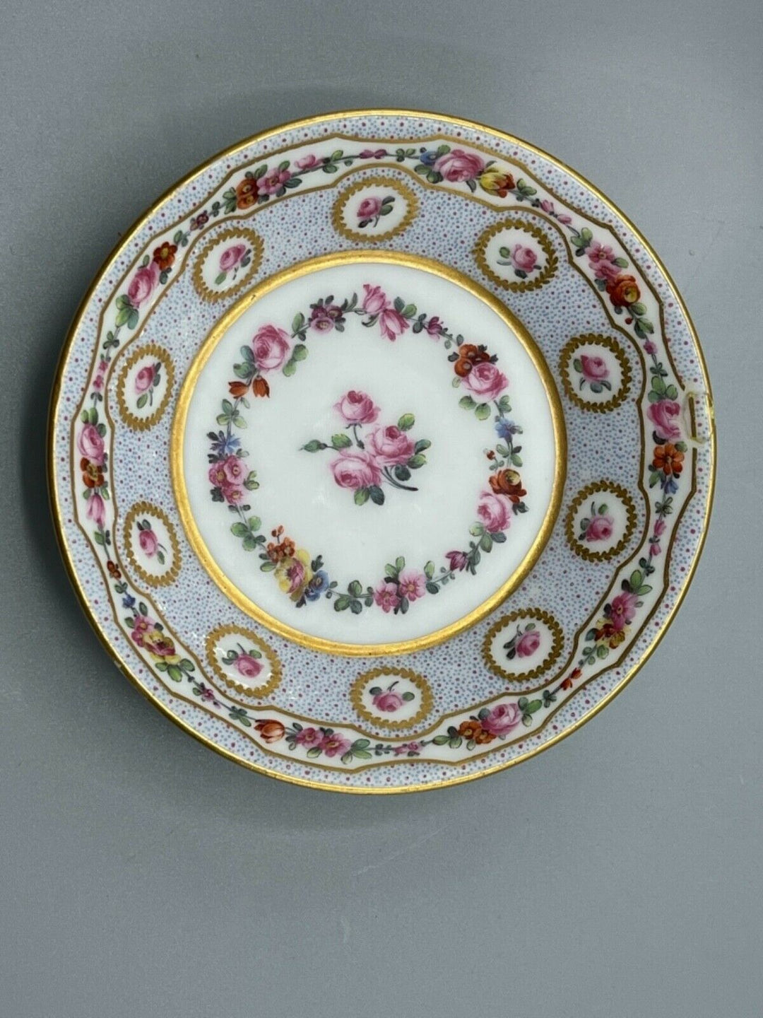 Important Rare Museum Empire Sevres Cup and saucer 1770 François Drand