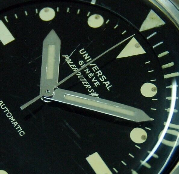 Universal geneve compax sub super-compressor case, vintage automatic 1962　ユニバーサル ジュネーブ ポールルーターサブ