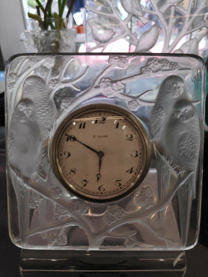 René Lalique (1860-1945), ""Inseparables"" model pendulum, 1926.
