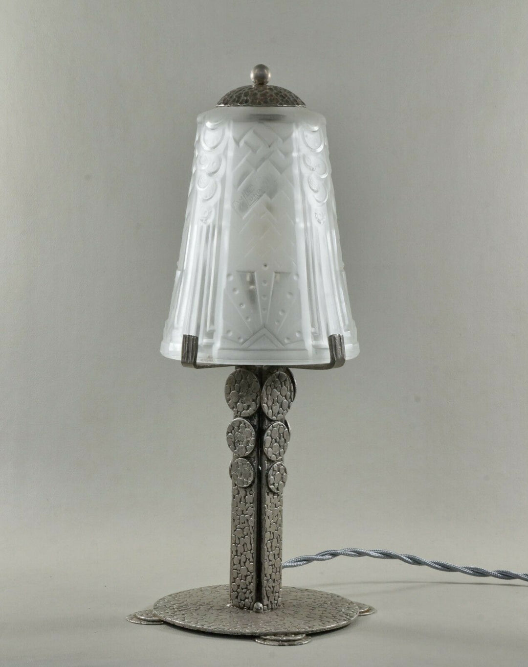 LOUIS RAVAUD & MULLER FRERES : French 1930 art deco lamp ........... France 1925