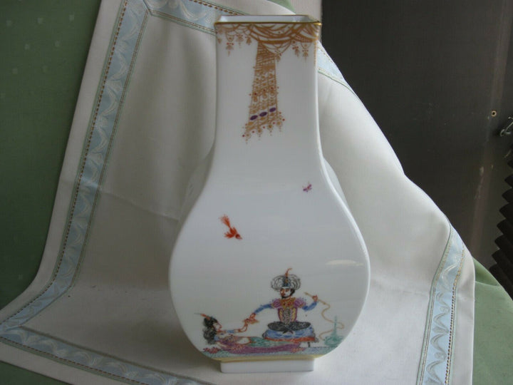 Schöne große Meissen Vase in Dekor 1001 Nacht