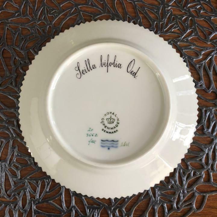 Royal Copenhagen Flora Danica flower Bulb plate 5.7inch