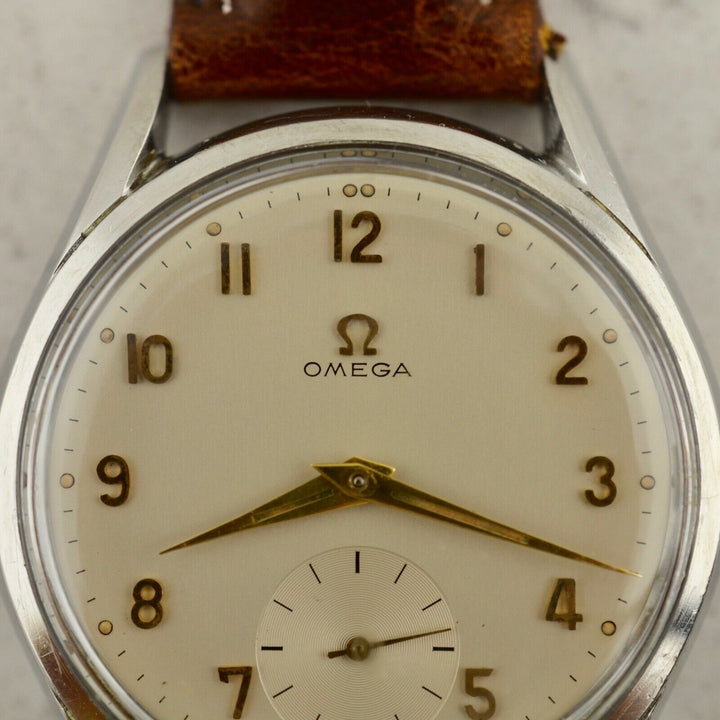 C.1954　ヴィンテージオメガ　機械式(手巻き）ジャンボカラトラバ　腕時計　CAL.Ω266　型番CK2791-1　スチール製
