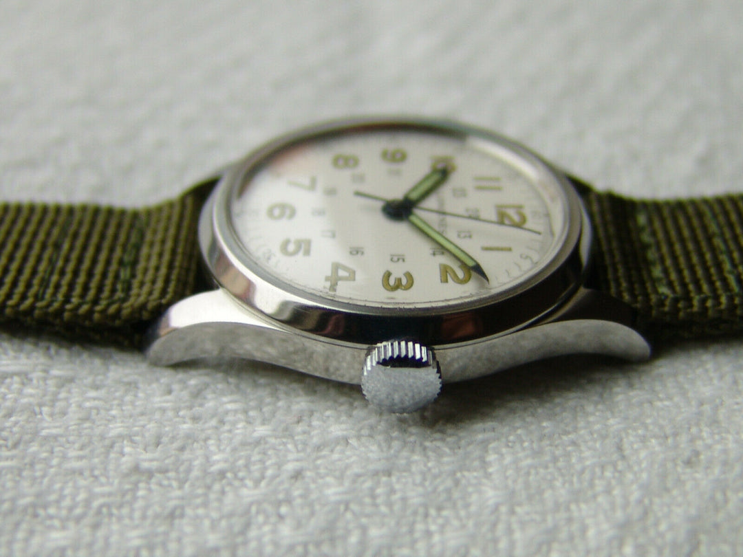 第二次世界大戦期　34mm ロンジン　パイロット　ミリタリーウォッチ　腕時計　1942-1951