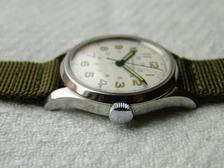 第二次世界大戦期　34mm ロンジン　パイロット　ミリタリーウォッチ　腕時計　1942-1951