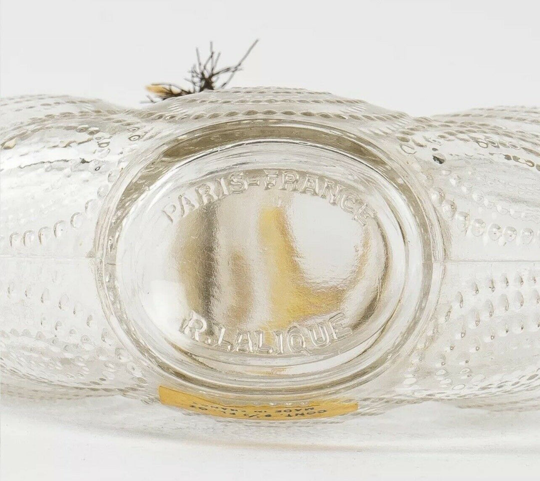 ルネ・ラリック　ガラス香水瓶　フォービルレリーフ