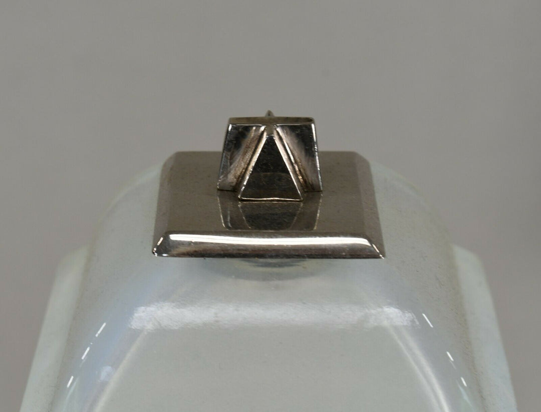 シモネ兄弟　乳白色のアールデコランプ　フランス製　1925年　1930年