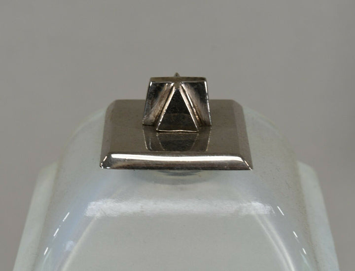 シモネ兄弟　乳白色のアールデコランプ　フランス製　1925年　1930年