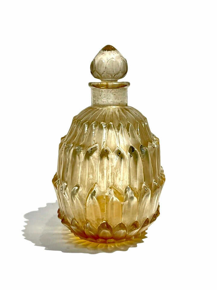 Flacon Amélie Patiné Sépia René Lalique R.Lalique Stained Glass Perfume Bottle