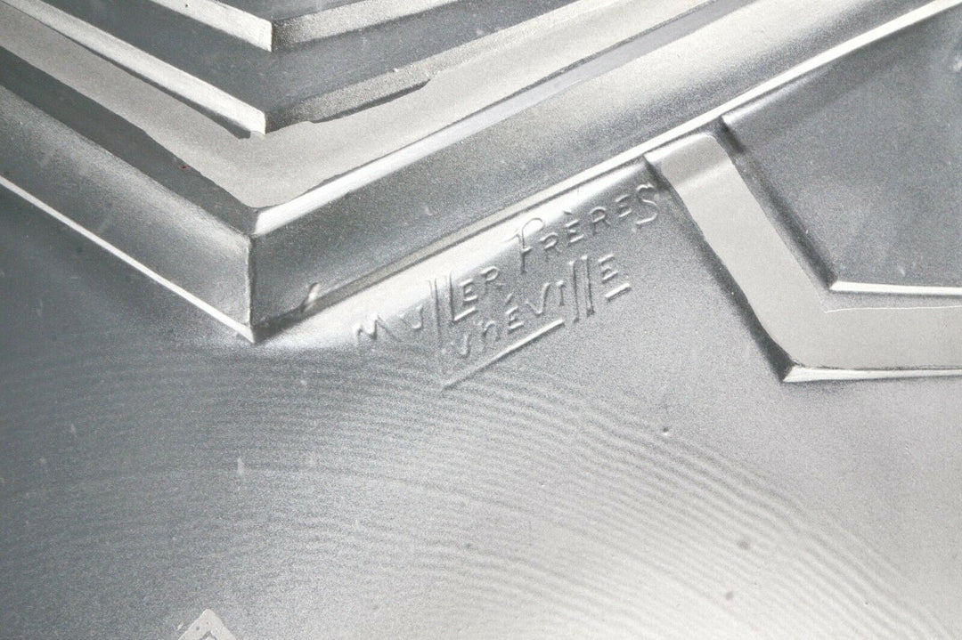 ミューラー兄弟　作：1930フランスアールデコ調シャンデリアランプ