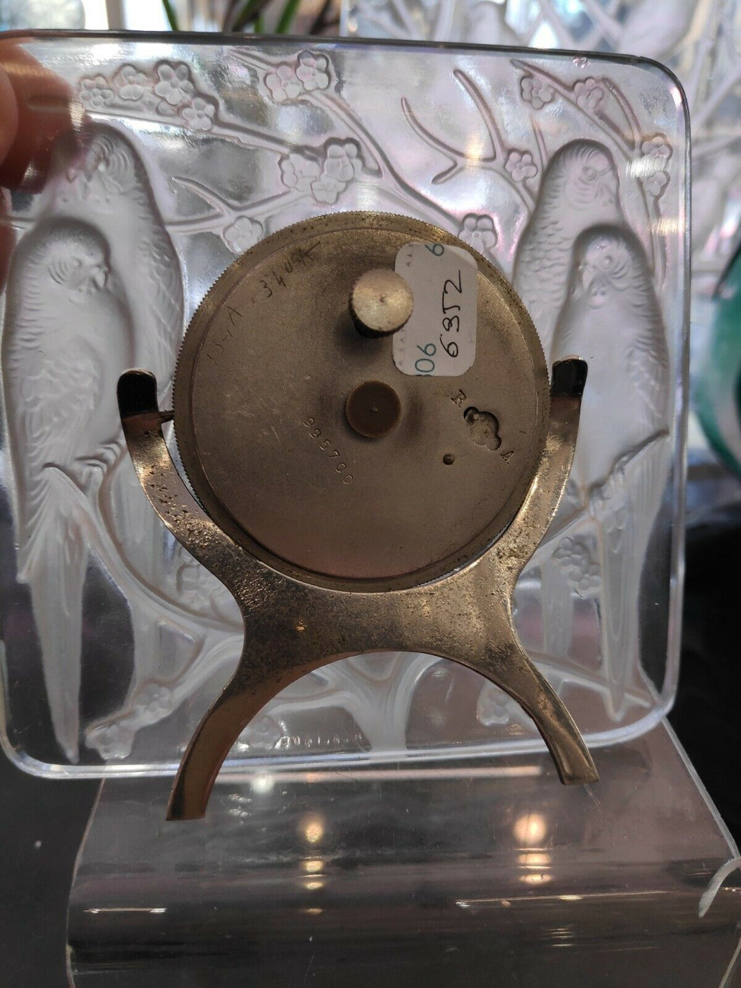 René Lalique (1860-1945), ""Inseparables"" model pendulum, 1926.
