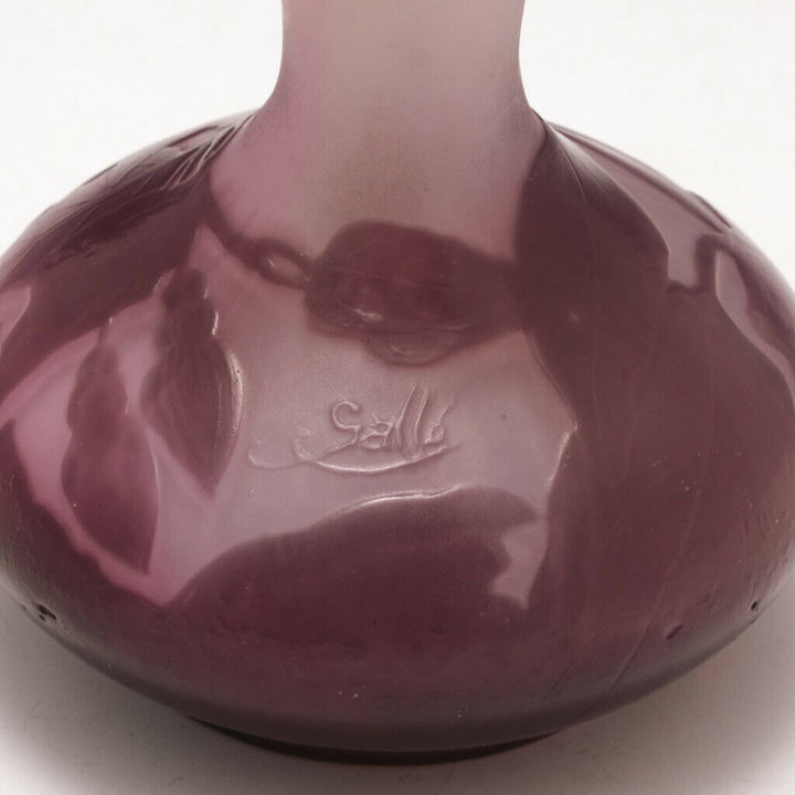An Elegant Galle Solifleur Vase c1910