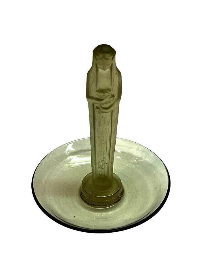 Cendrier Baguier Statuette De La Fontaine R.Lalique Astray Pintray Rene Lalique