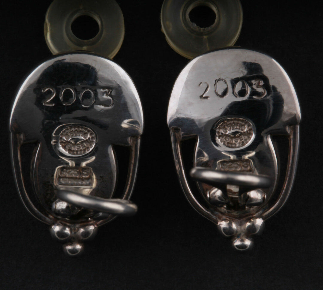ジョージジェンセン(Georg Jensen)　シルバーイヤークリップ　2003年