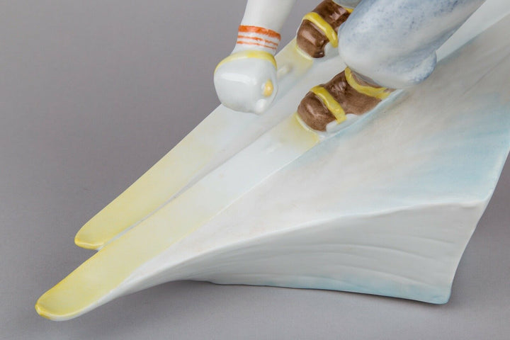 ヘレンド　スキーヤー　フィギュア　1944年