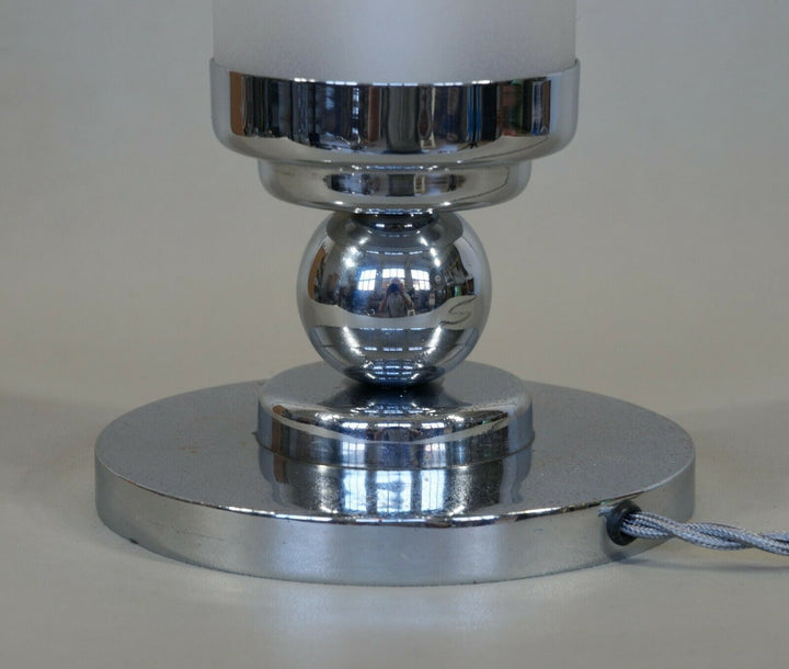 BUIRET-DEBEAURAIN : French 1930 modernist art deco lamp ....... adnet era France