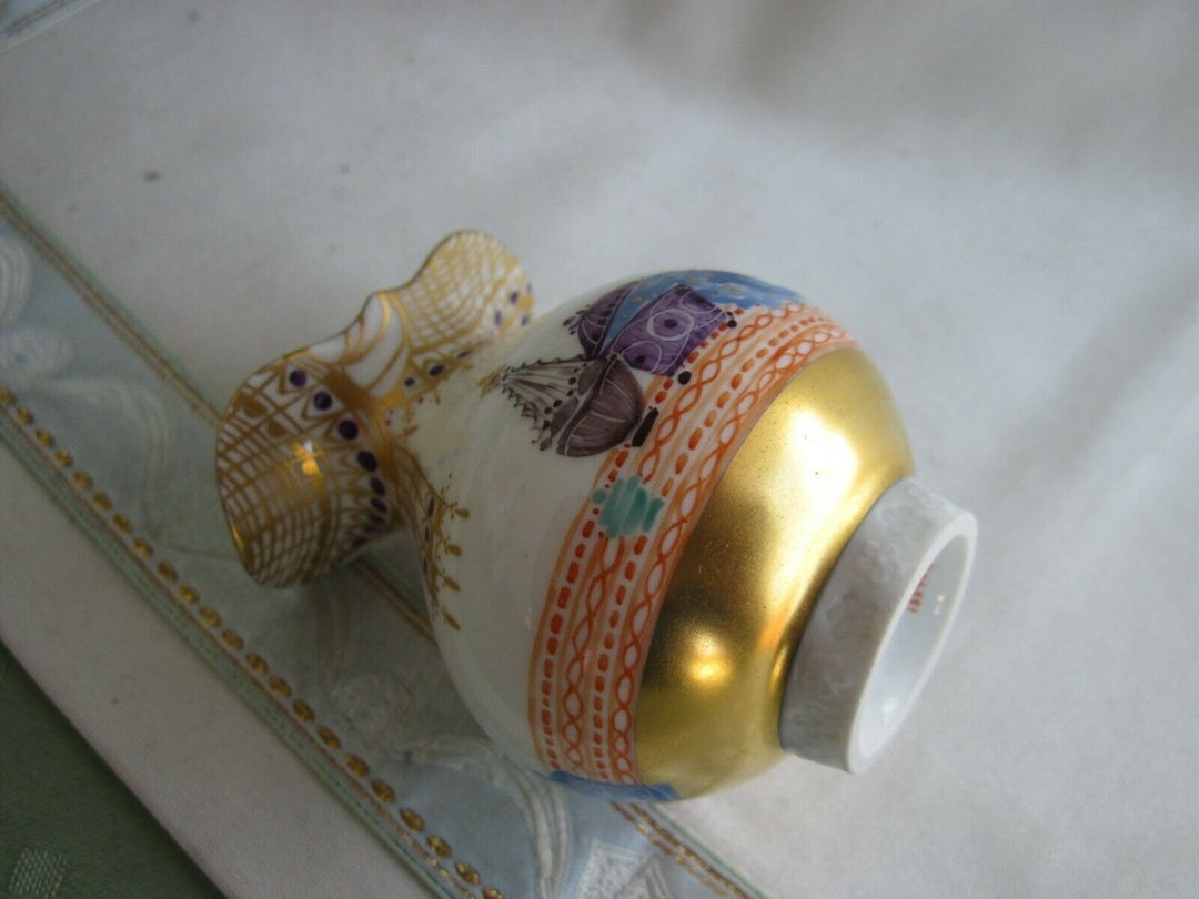 Schöne Meissen Tisch-Vase in Dekor 1001 Nacht