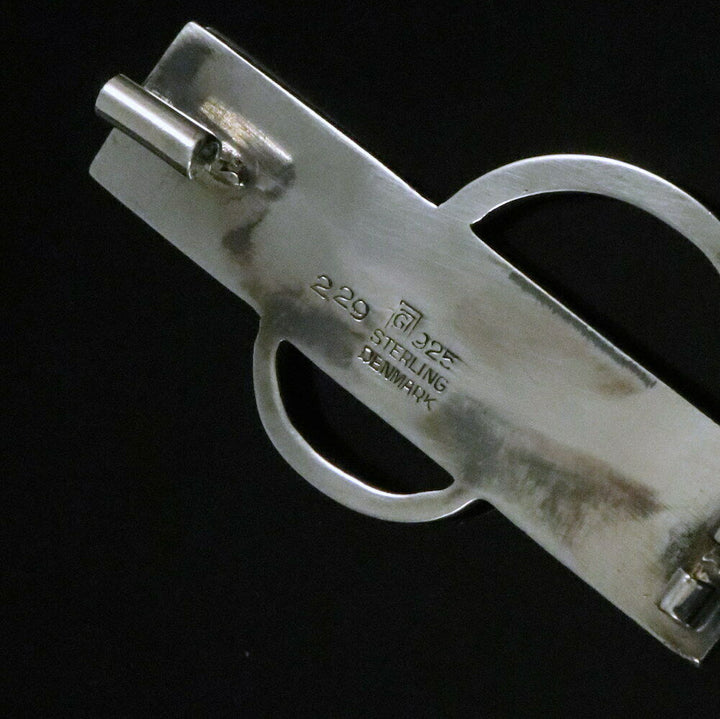 ジョージジェンセン　アールデコ　スターリングシルバー　ブローチ　#229　Oscar Gundlach-Peder