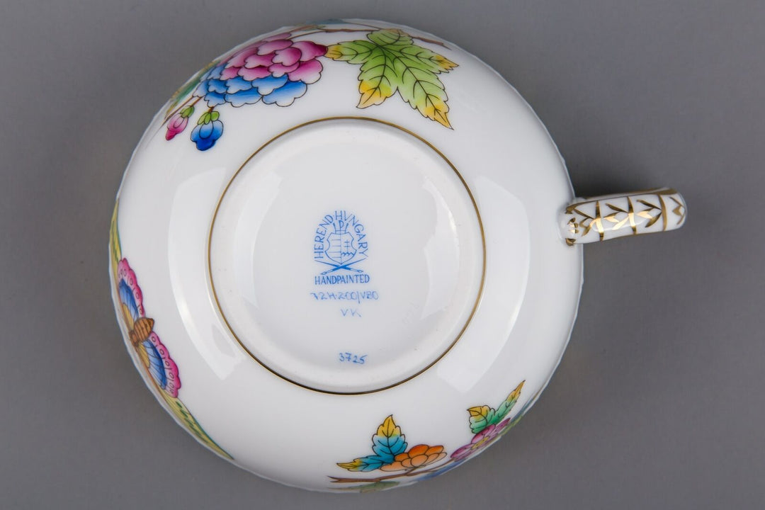 ヘレンド　クイーンヴィクトリア　ティーカップ＆ソーサー