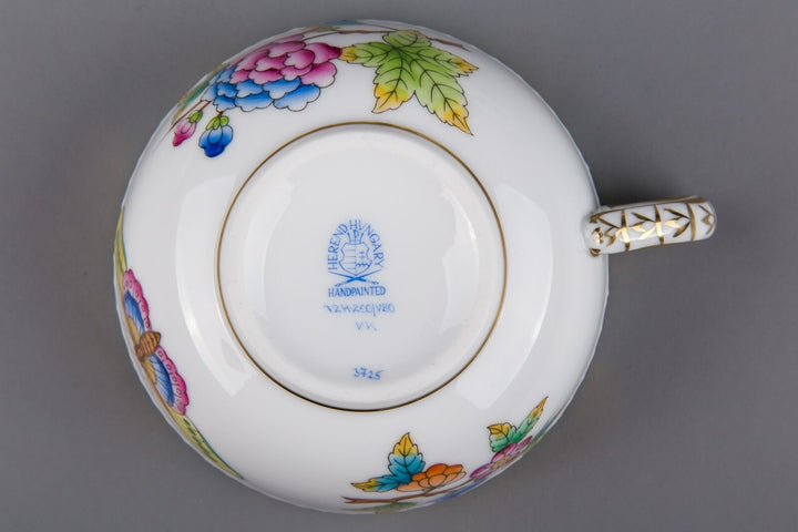 ヘレンド　クイーンヴィクトリア　ティーカップ＆ソーサー