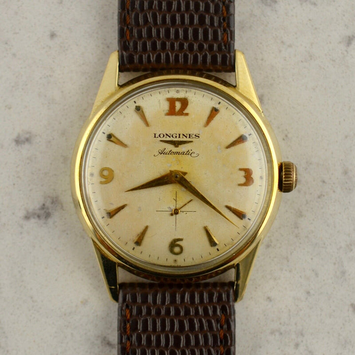1961年　ヴィンテージ ロンジン オートマチック　10kゴールドフィルド（金張り）2228-Pw アイゼンハワー