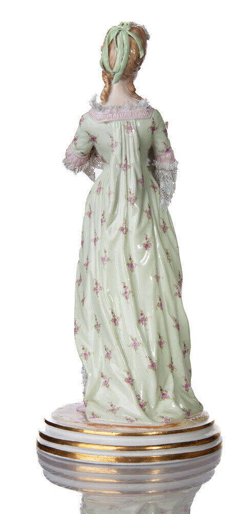 マイセン人形 フィギュリン 題名『猫と少女』 J・ウンガラー