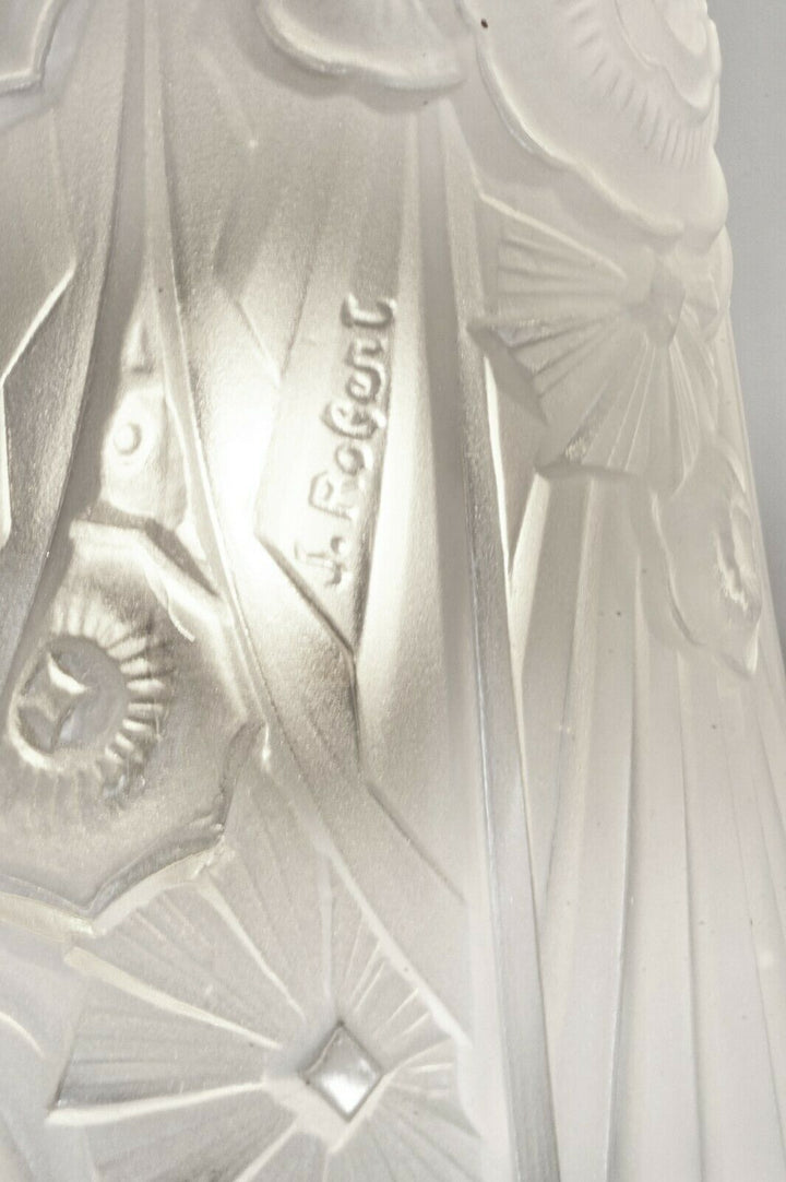 GAUTHIER EJG : pair of FRENCH 1930 ART DECO LAMPS ....... lamp muller era France