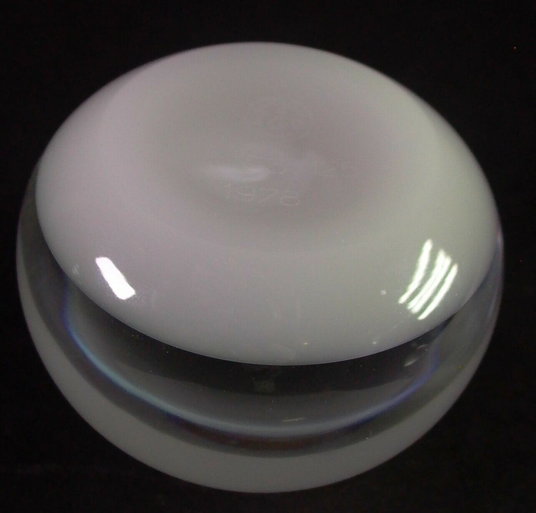 edles Paperweight BACCARAT 1978 - EXOTIC BUTTERFLY - lim. Edition No 53/125