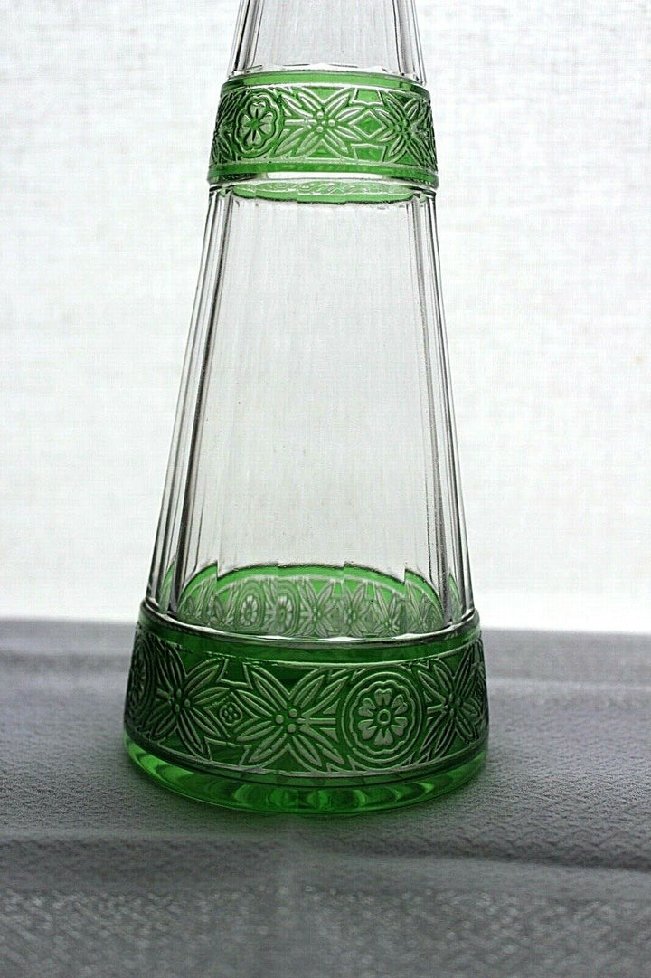 Antique French Baccarat cut crystal stemware decanter set c 1900