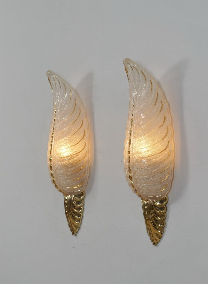 Gauthier EJG EZAN : PAIR OF FRENCH ART DECO WALL SCONCES . lamp 1930 muller era