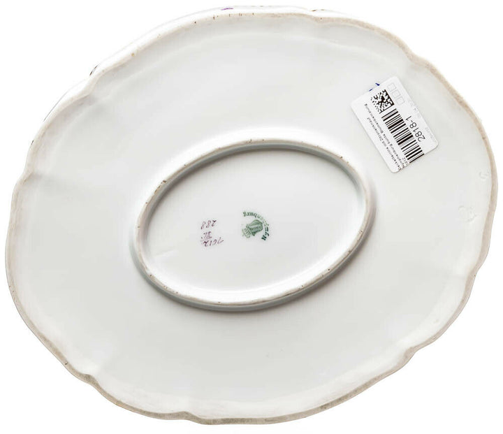 Deckelterrine mit Zitronenknauf Nymphenburg Modell 743 1. Wahl 1940-1960 23,5cm