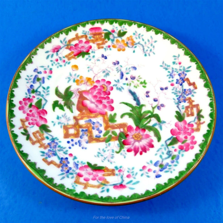 Stunning Handpainted Flowers & Urns Mintons Tea Cup and Saucer Set