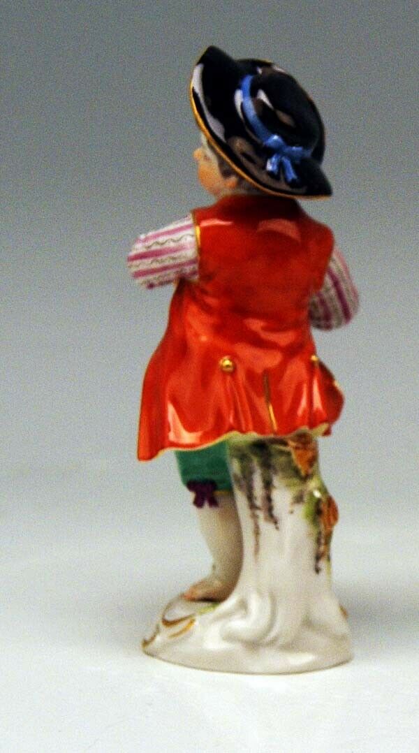 MEISSEN マイセン GÄRTNER KIND FIGUR KNABE GARDENER CHILDREN KAENDLER MNR. 60316