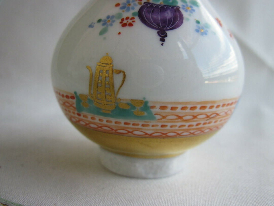 Schöne Meissen Tisch-Vase in Dekor 1001 Nacht