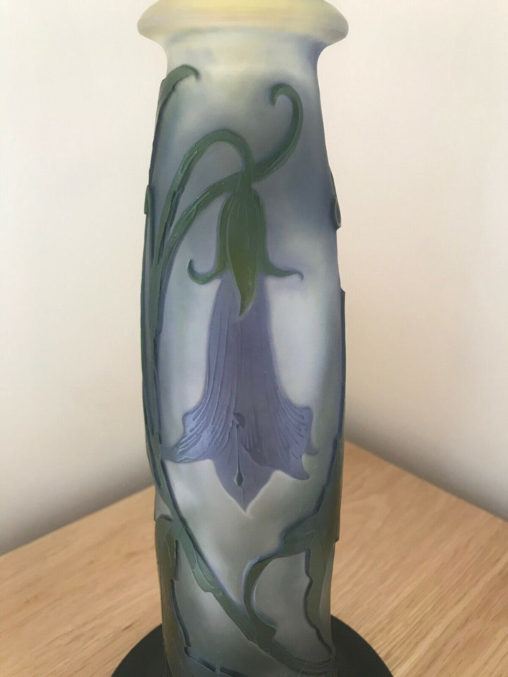 ガレ(GALLE)　花瓶　19世紀後半