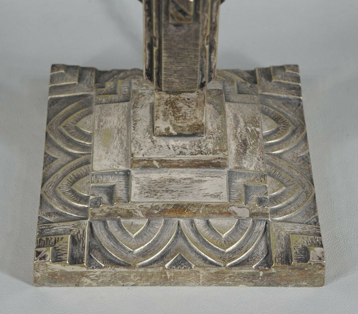 PIERRE MAYNADIER : large French 1930 art deco lamp ..... daum muller era France